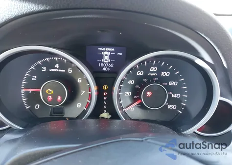 2010 Acura Tl 3.7 z USA, uszkodzony, nr VIN 19UUA9F57AA009619